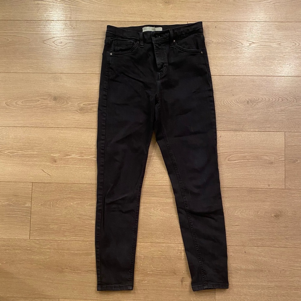 Topshop black skinny jeans